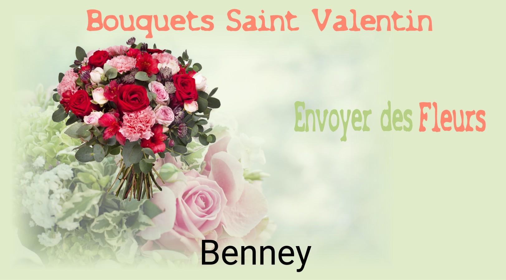 Roses de Saint-Valentin livrées à Benney